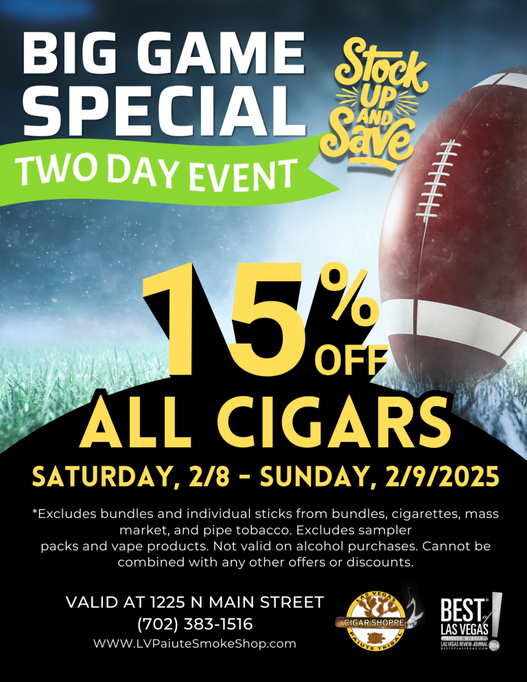 LVPT Cigar Shoppe Big Game Special